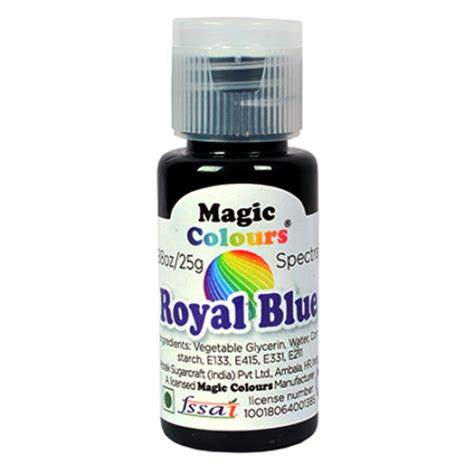 MAGIC COLOURS GEL COLOUR - ROYAL BLUE