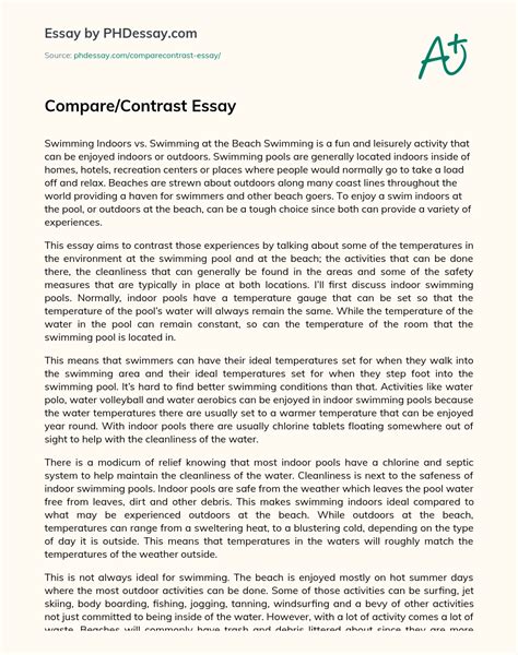 📝 Writing Compare and Contrast Essays: Free Examples and Guide