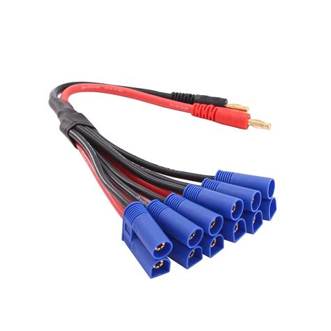 Buy OliYin 1pc 6X EC5 Connector to 4mm Banana Plug Parallel Adapter ...