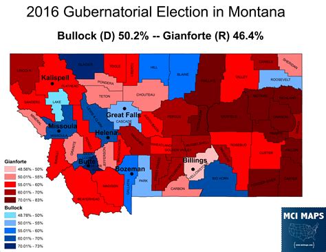 Montana 2025 Presidential Election Map - ZKMPP