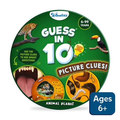 Animal Trivia Cards Set - Buy Animal Picture Clue Card Game (Ages 6+)