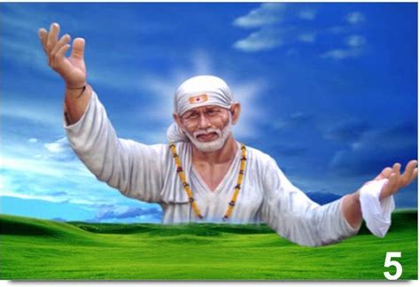 Lord Sai Baba In White Dress Paper Print - Art & Paintings posters in ...