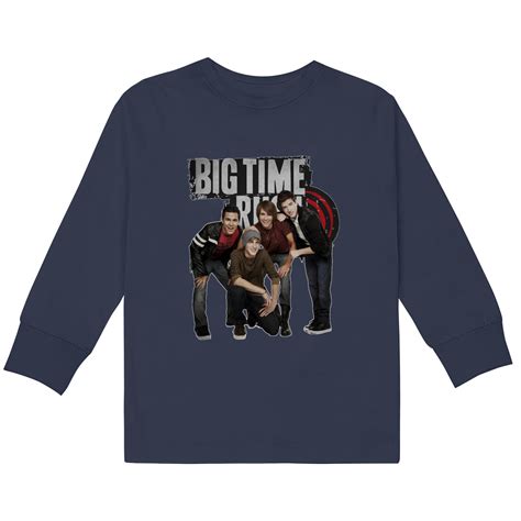 Big Time Rush Unisex Kids Long Sleeve T-Shirts, Big Time Rush Kids Long ...