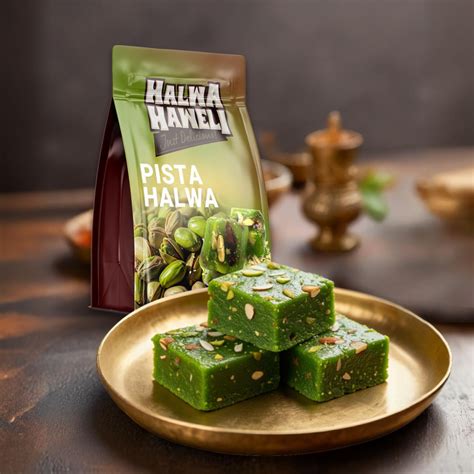 Halwa Haweli Pista Halwa - Authentic, Indian Halwa