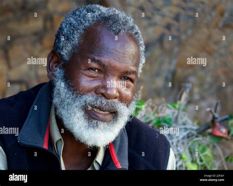 Smiling Old Black Man