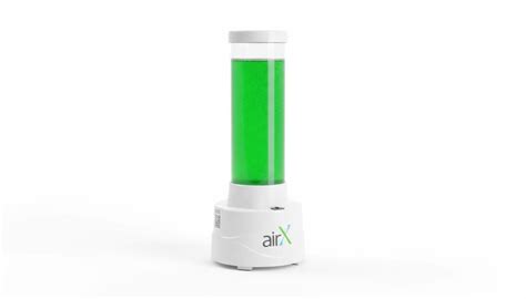 AirX O2 mini - Algae powered air purifier with a 90-day filterlife a ...