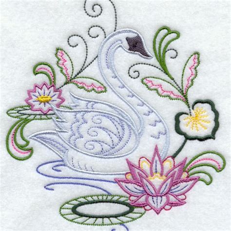 Image result for Swan Quilt Pattern