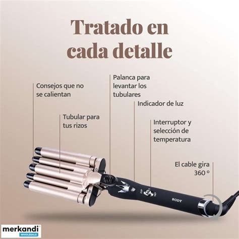 5 Tubes Wave Curling Iron, Reyke Professional Ceramic Hair Straightener ...