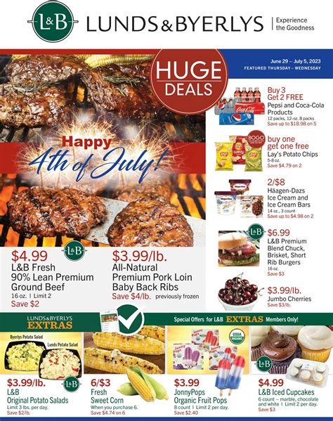 Lunds & Byerlys Ad Circular - 06/29 - 07/05/2023 | Rabato