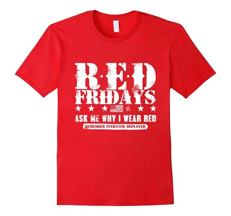 Military Support Red Shirt Fridays T-Shirt-4LVS – 4loveshirt