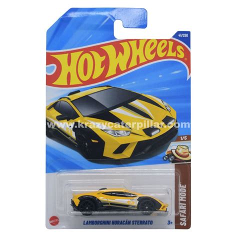 Hot Wheels Lamborghini Huracan Sterrato - Yellow – Krazy Caterpillar