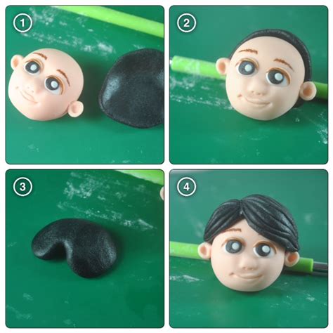 Fondant Figures Instructions 的图像结果
