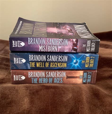 The Mistborn Trilogy by Brandon Sanderson
