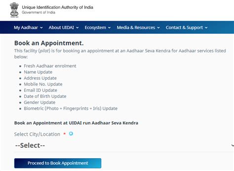 Image result for UIDAI Appointment