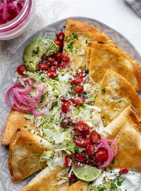 Baked Quesadillas - Crispy Baked Quesadillas - Sheet Pan Quesadillas