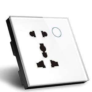 Protium WiFi Smart Wall Socket Compatible with Alexa, Google Home, and ...