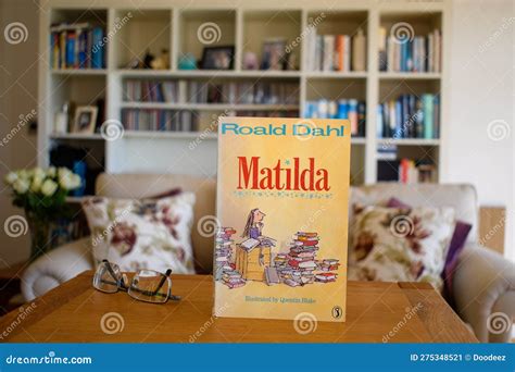 Matilda is a Children S Novel Written by British Writer Roald Dahl Editorial Photo - Image of ...