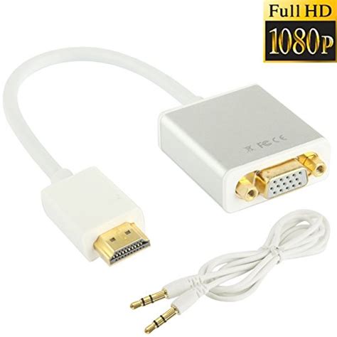 Computer&Networking HA 22cm Full HD 1080P 19 Pin HDMI Male to VGA ...