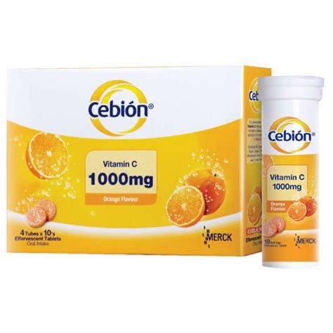 Cebion Vitamin C 1000mg Effervescent Tablet- Uses, Dosage, Side Effects, Price, Benefits, Online ...