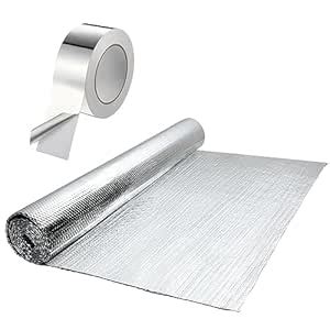 Reflective Foam Core Insulation Roll Double Pack Foil Insulation ...