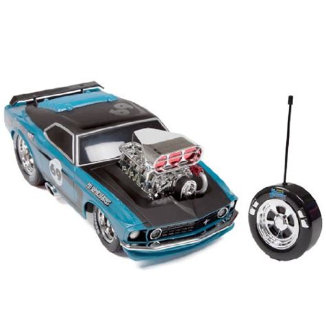 Maisto 1969 Ford Mustang Boss RTR 1:18 Electric RC Car : Amazon.in ...