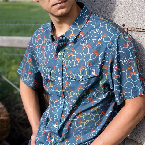 Javelina Paradise Western Pearl Snap Shirt – Raised by Coyotes