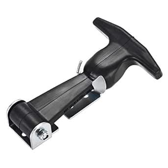 uxcell 4.96-inch Rubber Flexible T-Handle Draw Latches Hasp for Golf ...