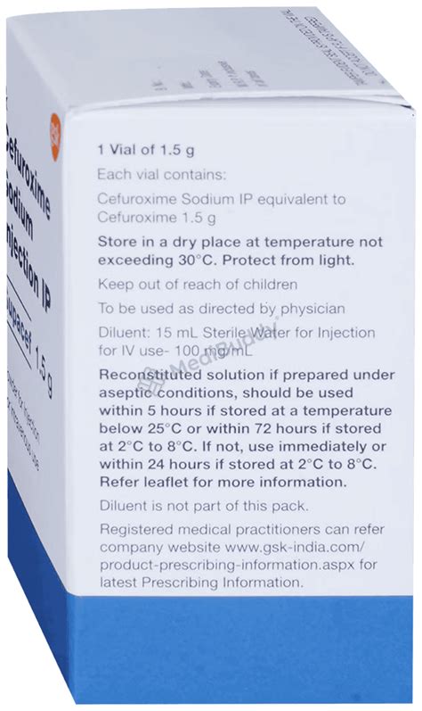 Supacef 1.5gm Powder for Injection: Price, Uses, Side Effects & How to ...