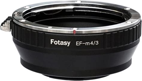 Buy Fotasy Manual Canon EF EF-S Lens to M43 Adapter, EF Mount to MFT ...