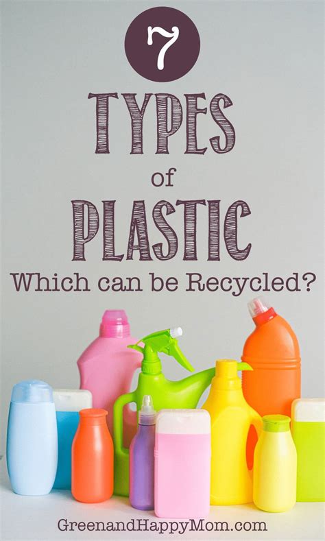 Image result for Types of Recyclable Plastic