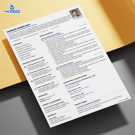 Best CV Format BD in 2025 | Resume Format | The CV Guy