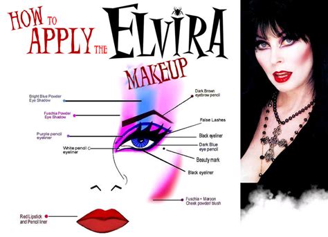 Image result for Elvira Makeup Tutorial
