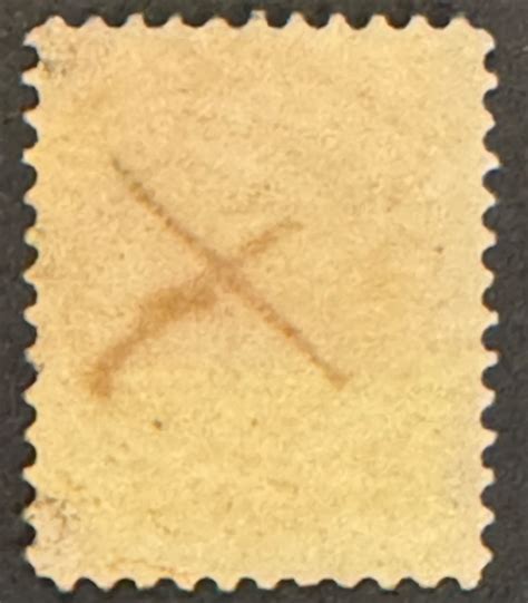 CANADA Scott 35 1ct Small Queen Victoria used w nice hand strike “X” | Canada, General Issue ...