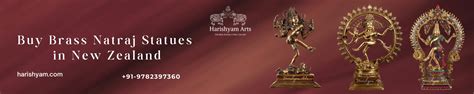 Brass Natraj Idol & Murti Online New Zealand