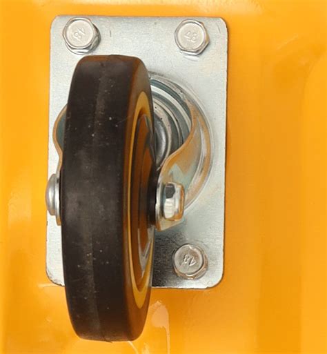 Noiseless 4"inch Dia 360* Swivel Type PU Wheel with Bearing caps ...