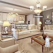 10pcs 20W Halogen Bi-pin Light Bulb 20pcs 240lm G4 Warm White 12V for ...