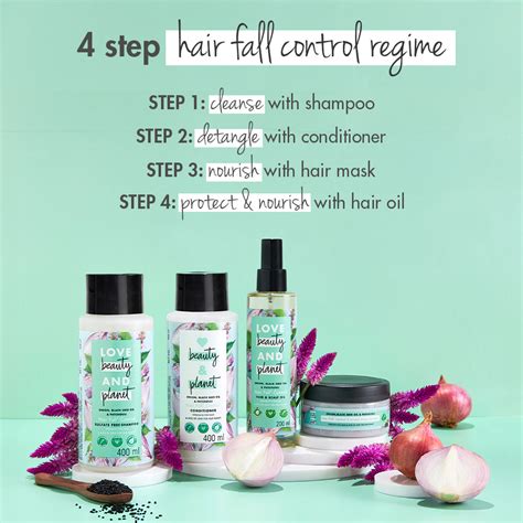 Onion, Blackseed & Patchouli Hairfall Control Sulfate Free Shampoo ...