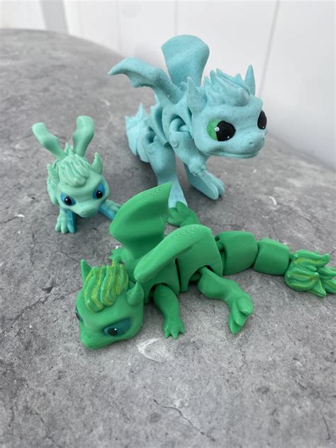 🐉 Cute Dragon・ STL File for 3D printing・Cults