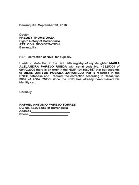 Image result for Rectification Request