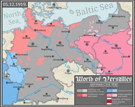 World of Versailles - German Civil War 1918-1920 : r/imaginarymaps
