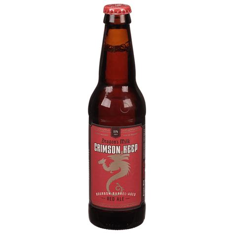 Dragon's Milk Beer, Red Ale, Bourbon Barrel-Aged (12 fl oz) Delivery or ...