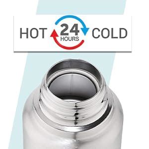 Milton Elfin 160 Thermosteel Hot and Cold Water Bottle, 160 ml, Light ...