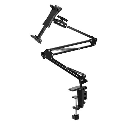 Foldable Phone Tablet Mount Holder – Aluminum Universal Flexible Tablet ...