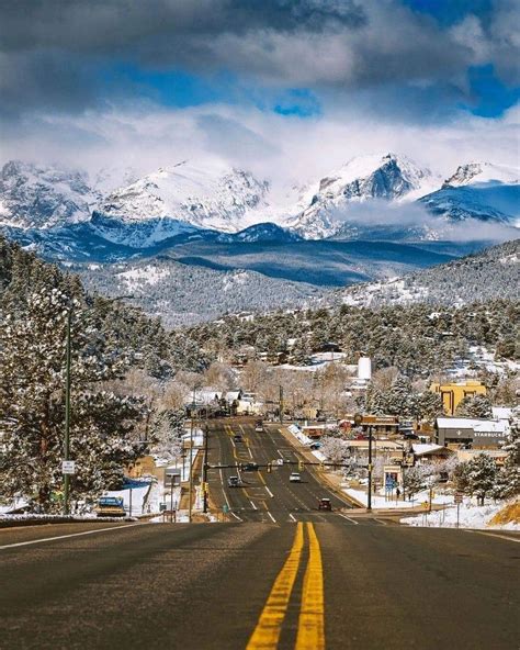 Estes Park, Colorado. Had an excellent lunch there 2018. Just came over ...
