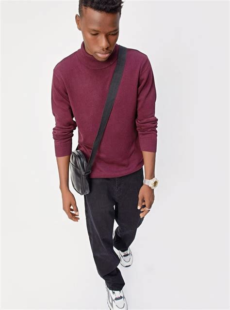 Buy Men Knitted Turtle Neck Sweater Online at just Rs. 1049.0 ...