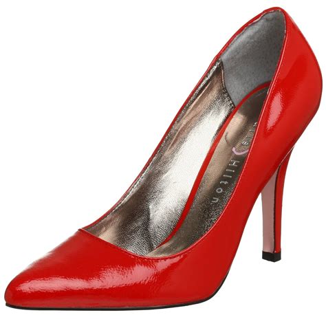 Buy Paris Hilton Women's Crush Pump,Red,5.5 M at Amazon.in