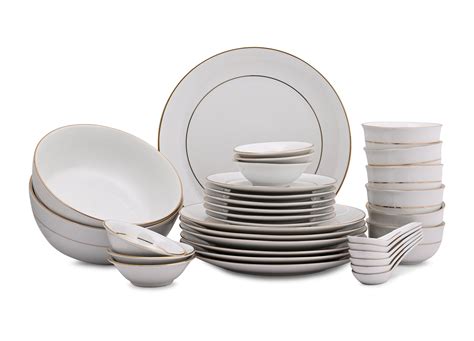 16226 GL - 33 PC. DINNER SET (COUPE SHAPE) – Hitkari Potteries