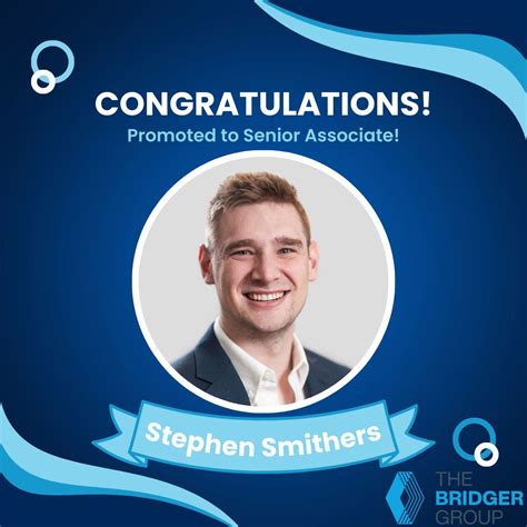 The Bridger Group on LinkedIn: #thebridgergroup #promotion | 10 comments