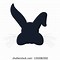 Image result for Easter Bunny Head Silhouette Jpg