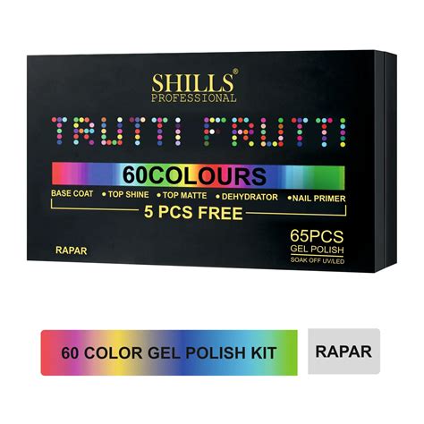 Shills Professional Gel Polish Kit | 65 Matte & Glossy Colors